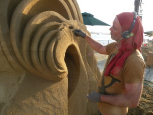 Sand artist