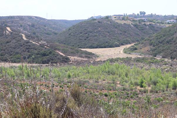  View of recently acquired Deer Canyon East site from the completed Deer Canyon West site.